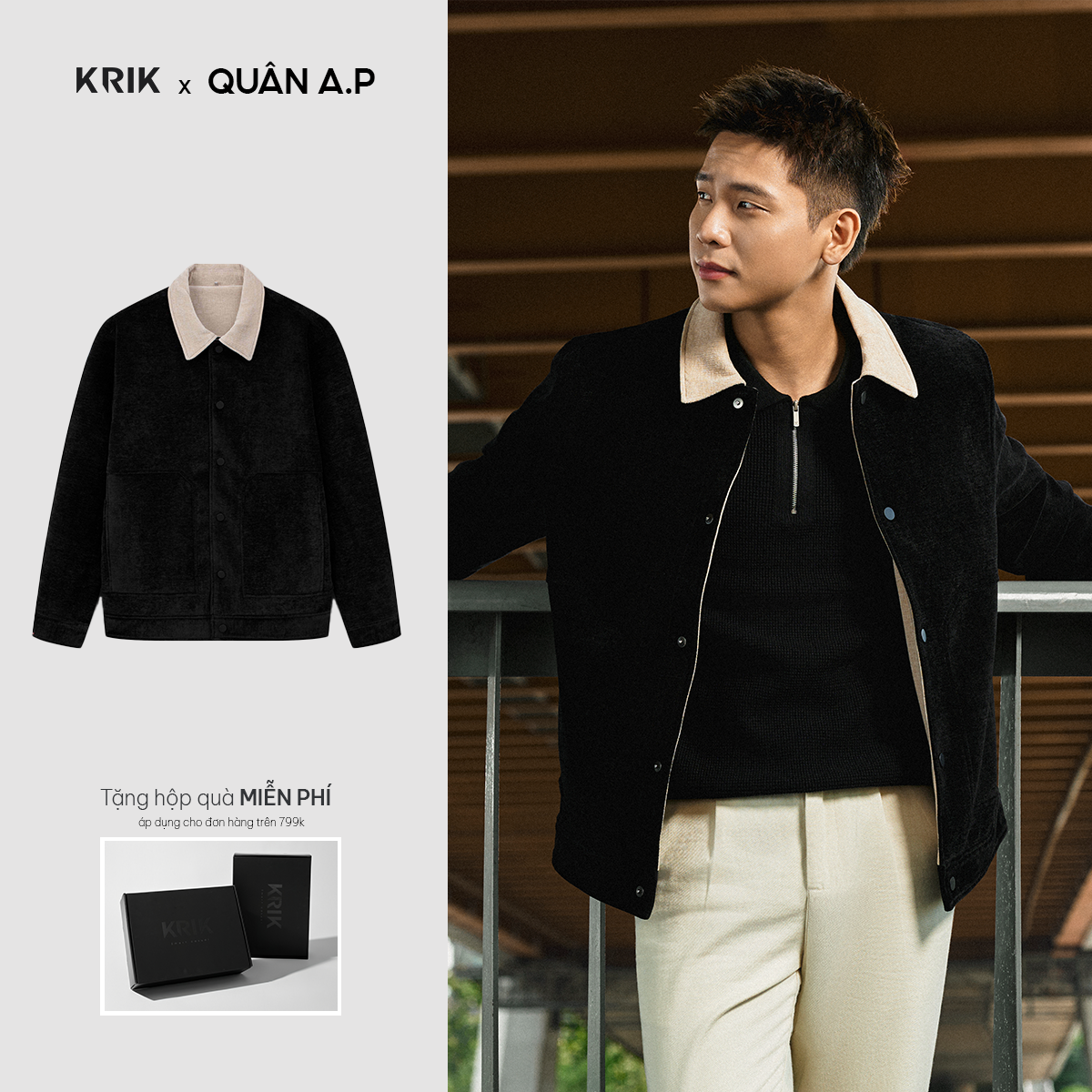 Áo Khoác Nhung Regular 5213