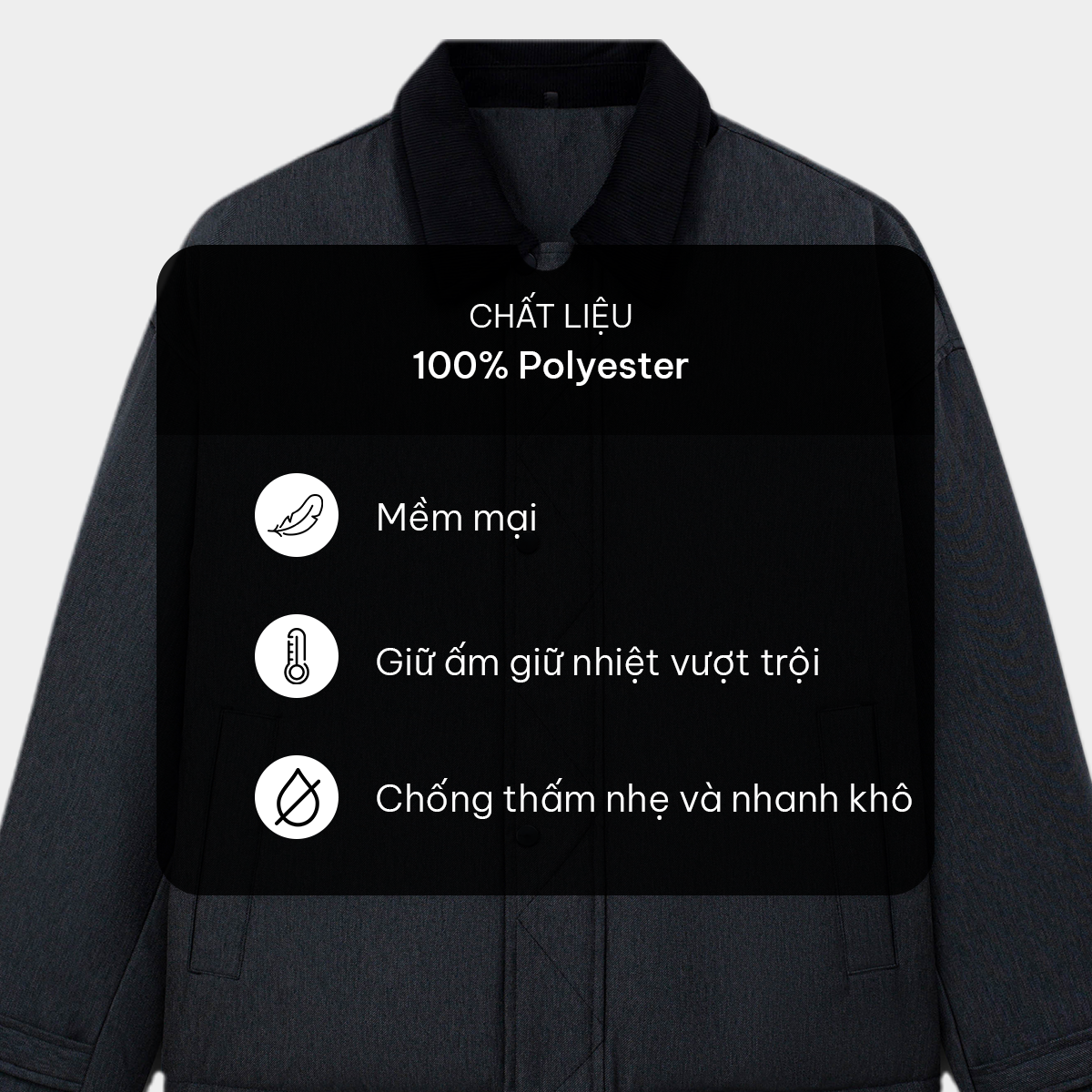 Áo Khoác Phao Nhồi Bông Regular 5218