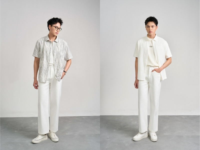 phối đồ với giày thể thao