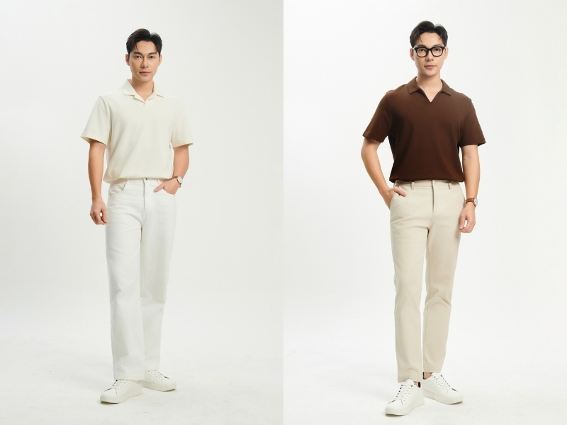 phối đồ với giày thể thao