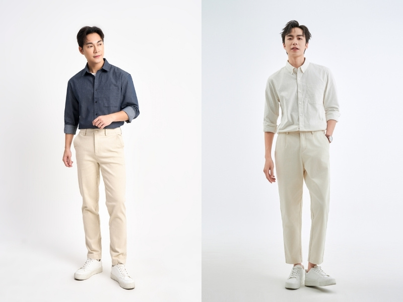 phối đồ thời trang cho nam cao 1m60