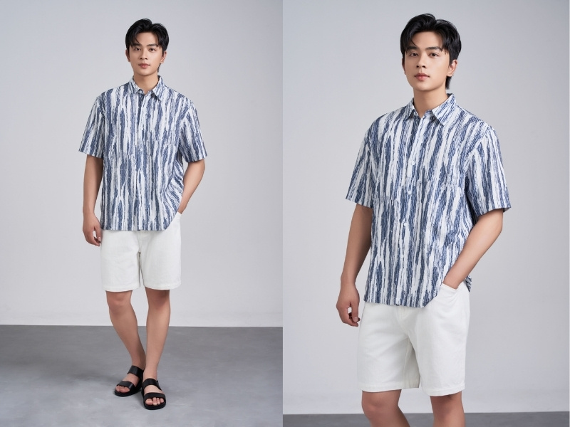 phối đồ thời trang cho nam cao 1m60