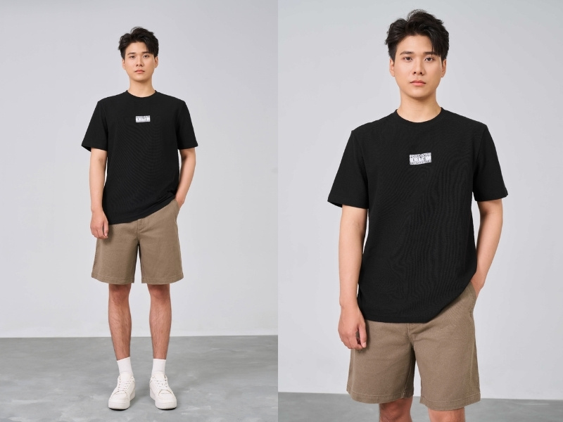 quần nâu phối áo màu gì 