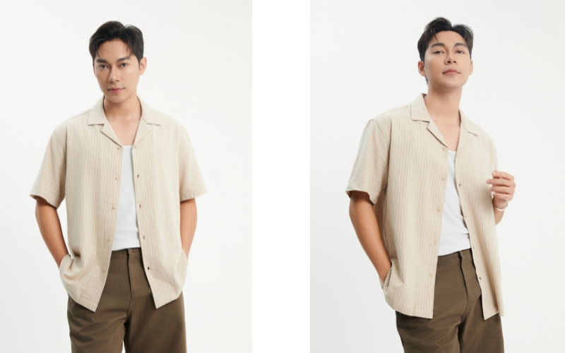 áo sơ mi nam ngắn tay